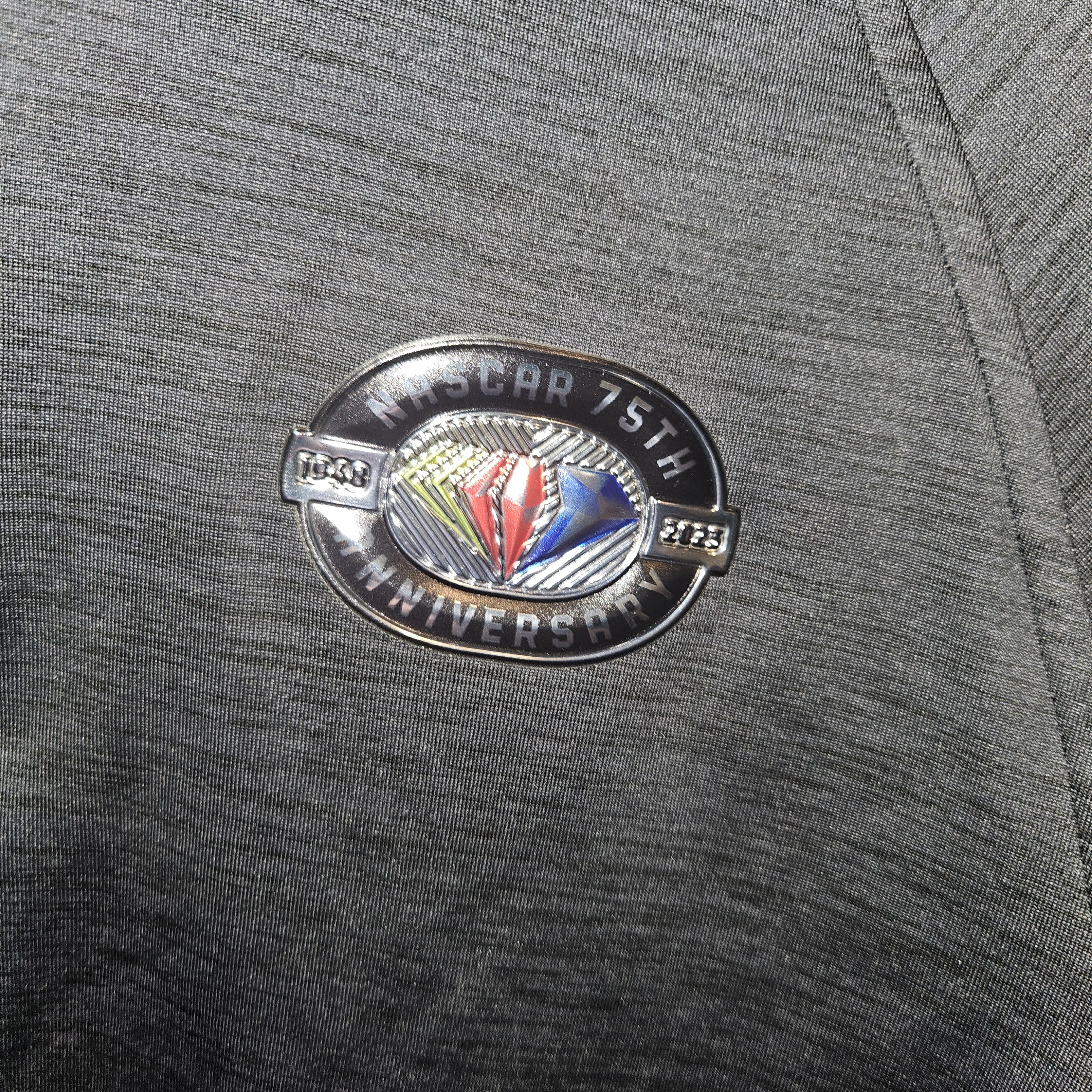 Nascar Black Performance Black Quarter Zip